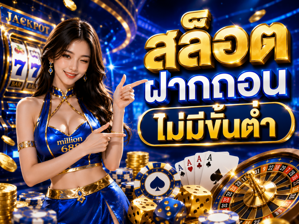 สล็อตฝากถอนไม่มีขั้นต่ำ