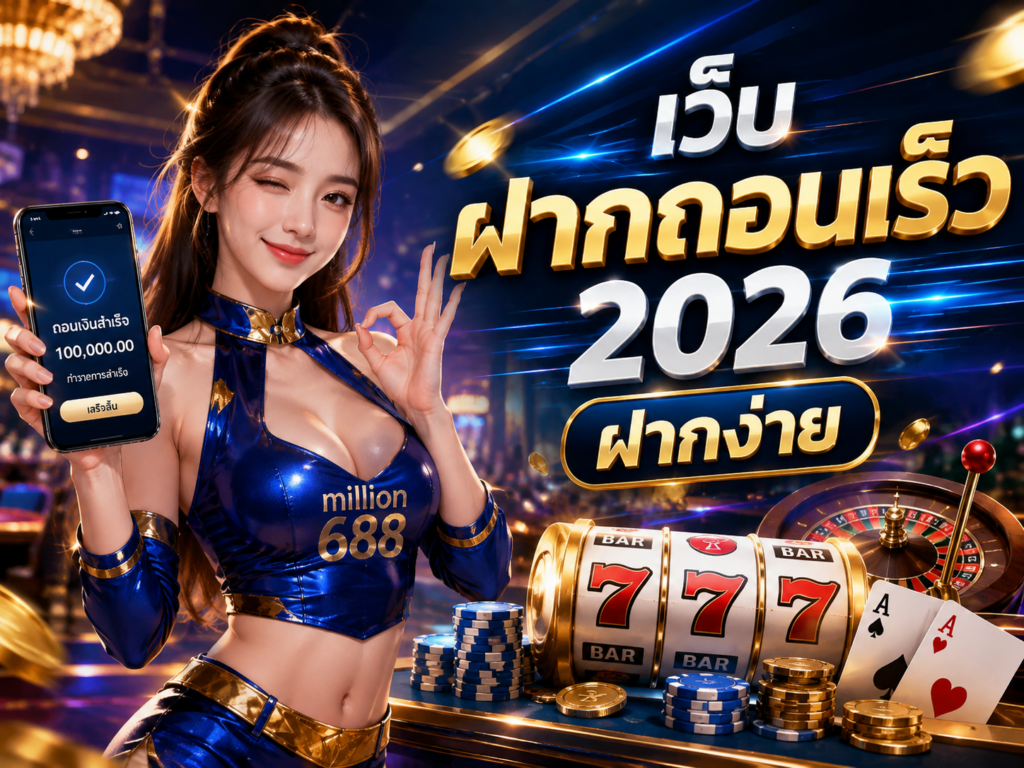 เว็บฝากถอนเร็ว