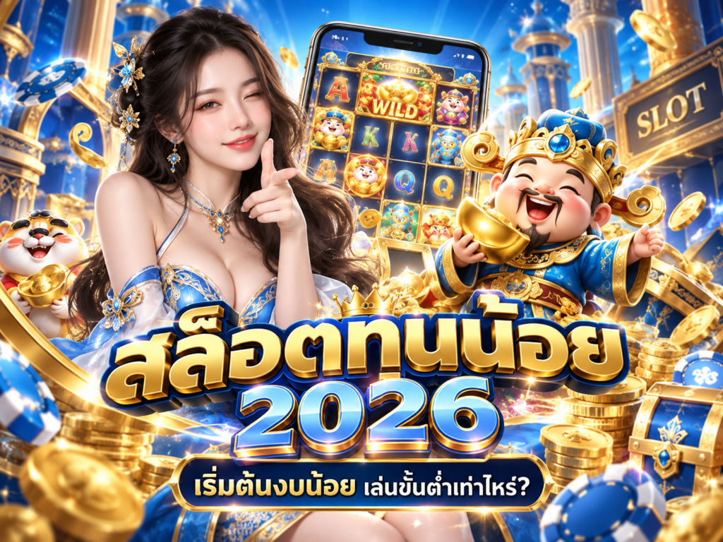 สล็อตทุนน้อย 2026 เริ่มต้นงบน้อย เล่นขั้นต่ำเท่าไหร่