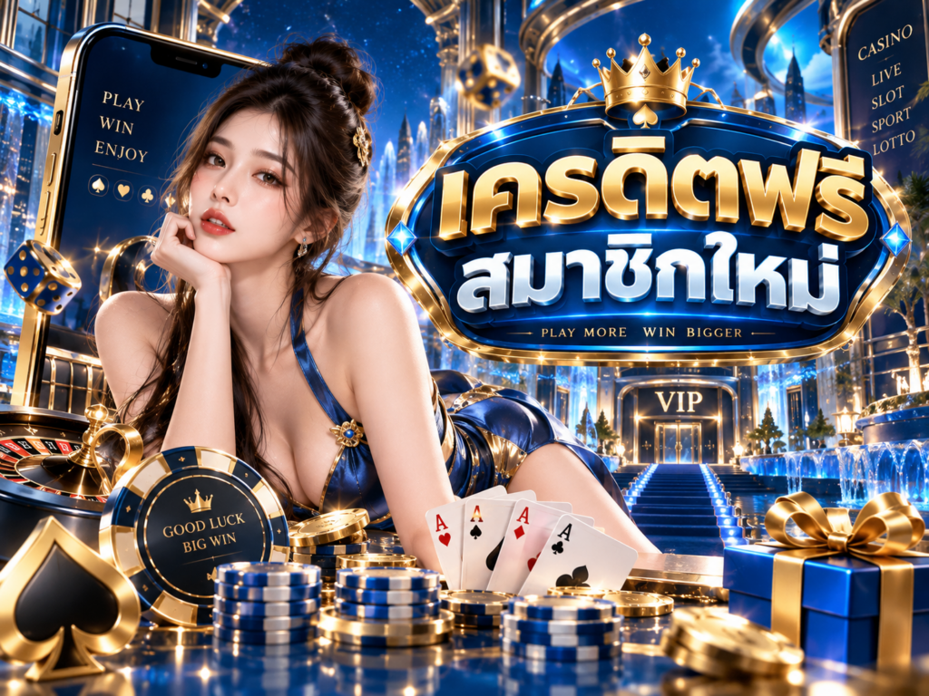 เครดิตฟรีสมาชิกใหม่