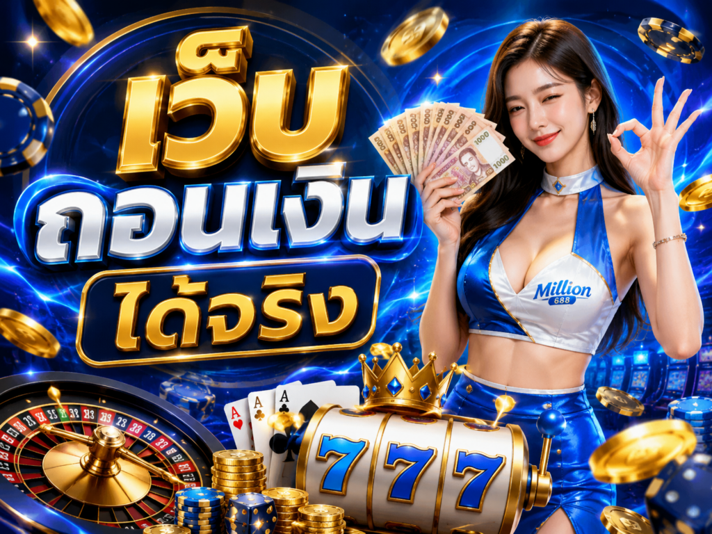 เว็บถอนเงินได้จริง